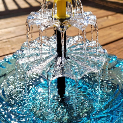 🔥2026 Spring special offer 60% off - 🐦Solar Cascade Hanging Bird Bath Fountain